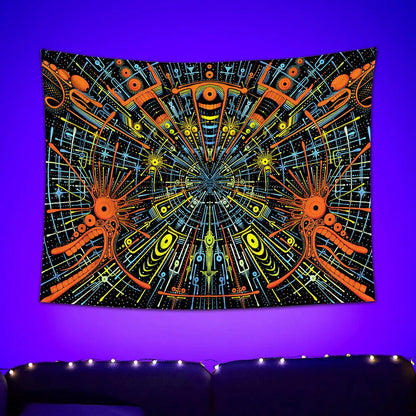 Aurorsin - Psychedelic blacklight poster