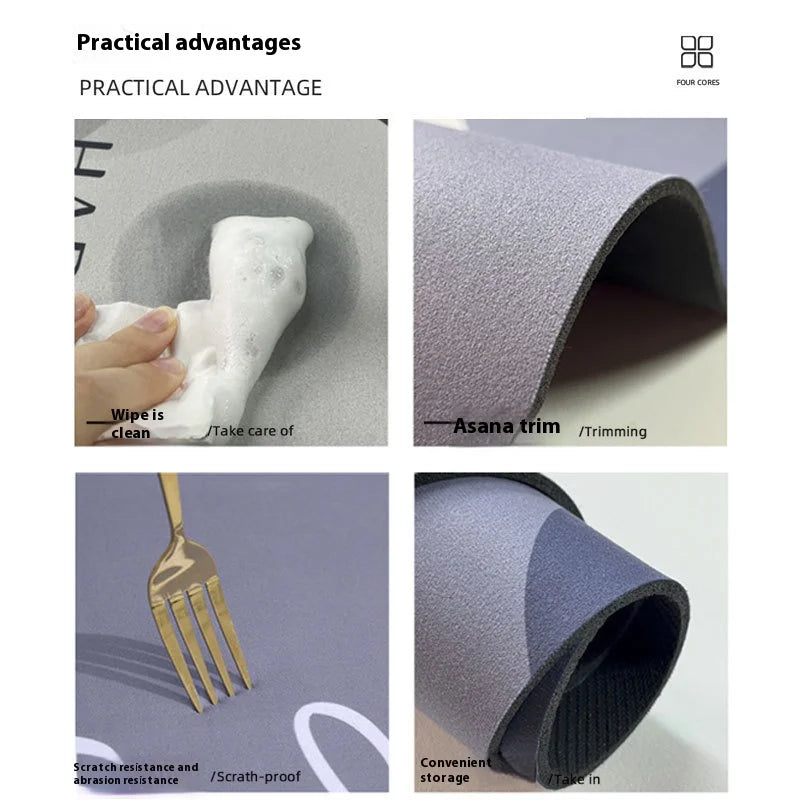 Geometrischer Kunst-Teppich – Orange-Rot & Modern