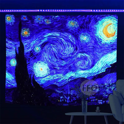 Welcome Van Gogh Schwarzlichtposter - Produktbild 9 - NiZED