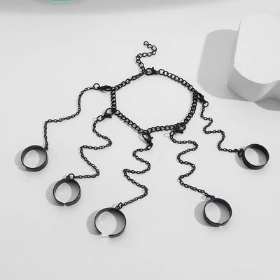 Punk Style Ringset Hoodie - Produktbild 3 - NiZED