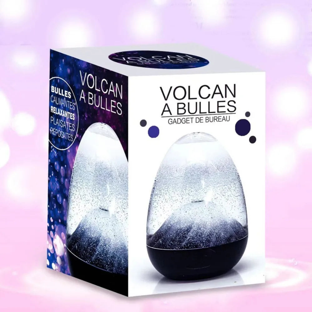 Volcano Drop – Acrylic Egg Hourglass