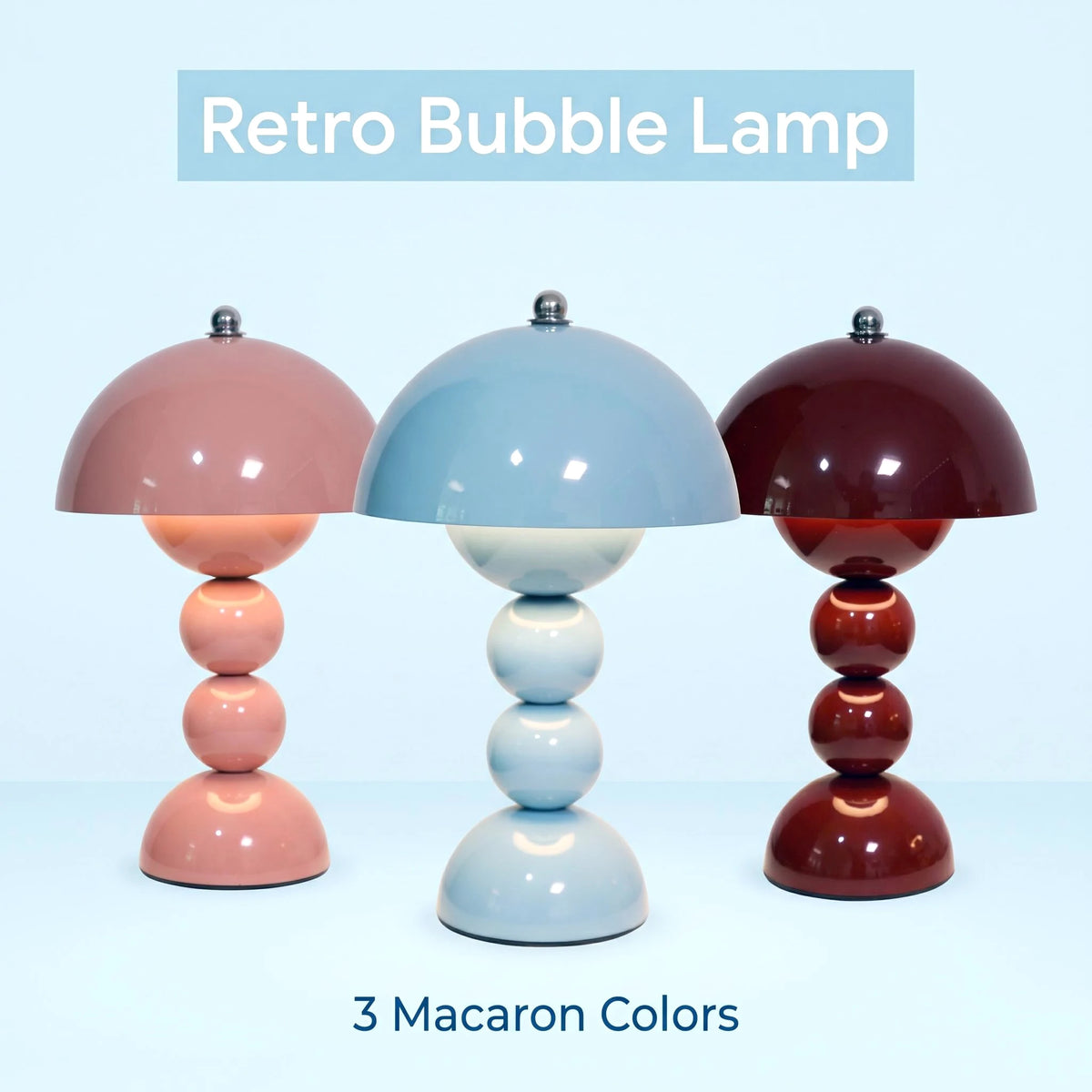 BUBBLE TOUCH – DIMMBARE MUSHROOM-TISCHLAMPE