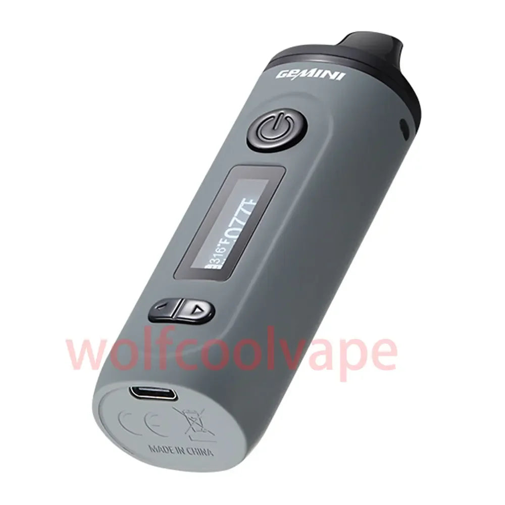 Gemini Dry Herb Vaporizer – Starter Kit