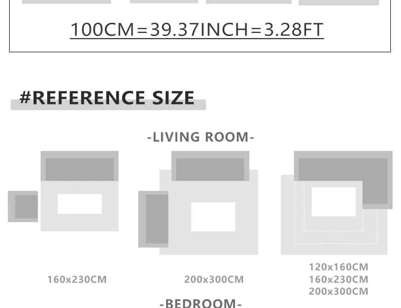 Bunter Abstrakter Kunst-Teppich – Samtweich & Modern