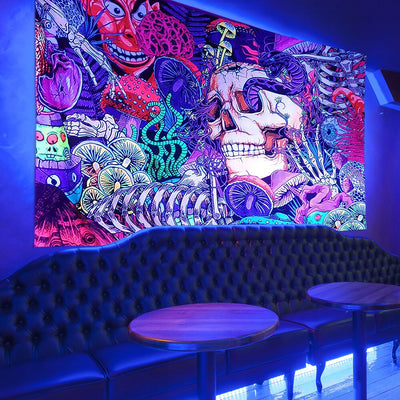 Boho Wall Schwarzlichtposter - Produktbild 13 - NiZED