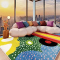 Bunter Cartoon Plueschteppich Schwarzlichtposter - Produktbild 28 - NiZED