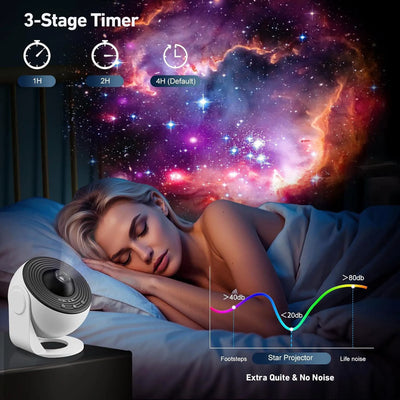 Cosmos 12 – Planetarium-Galaxy-Projektor mit Timer