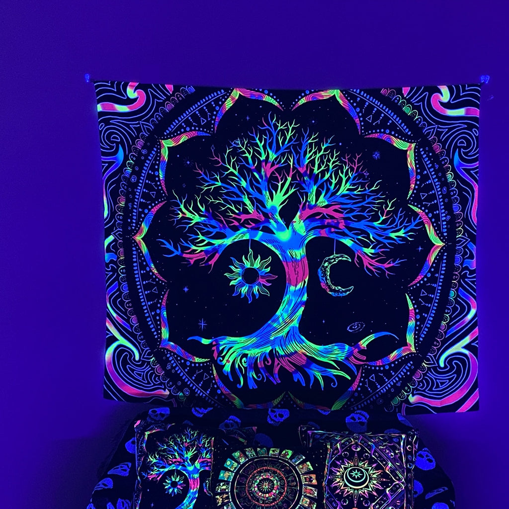 Bapao Schwarzlichtposter