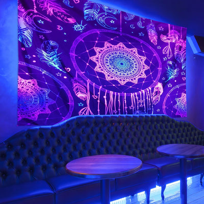 Boho Wall Schwarzlichtposter - Produktbild 22 - NiZED