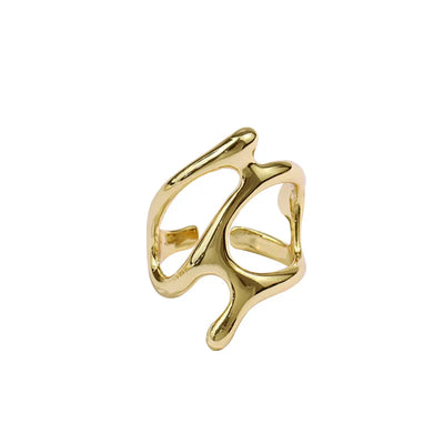 Trendiger Silberfarbener Ring von NiZED als Ring, Streetwear Schmuck und provokantes Accessoire Ansicht 5