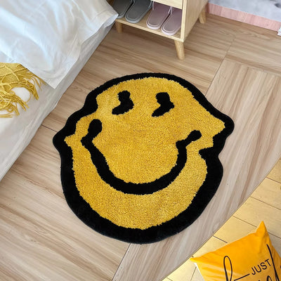 Ultra Feiner Smile Sand Teppich Schwarzlichtposter - Produktbild 2 - NiZED