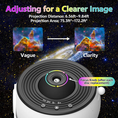 Cosmos 12 – Planetarium-Galaxy-Projektor mit Timer