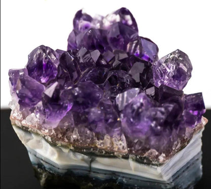 Natürliches Amethyst-Cluster-Geode - Mineralien für Raumdekoration