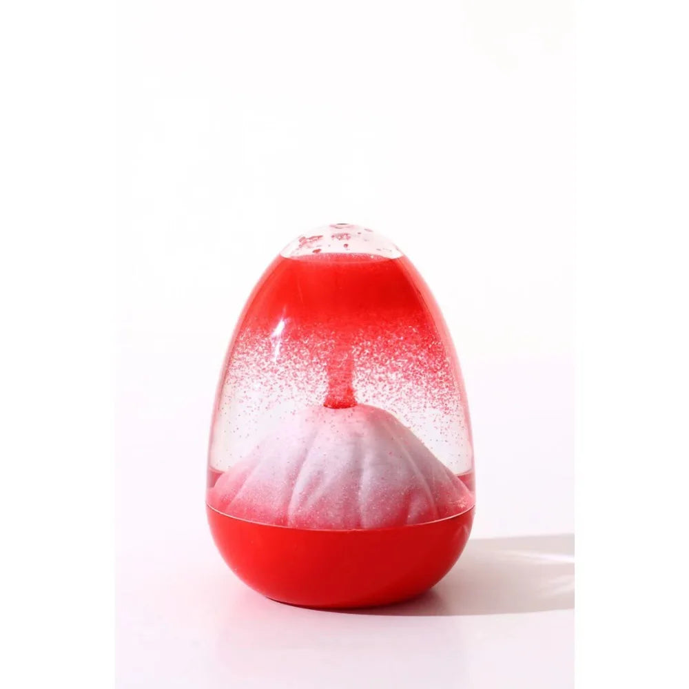 Volcano Drop – Acrylic Egg Hourglass