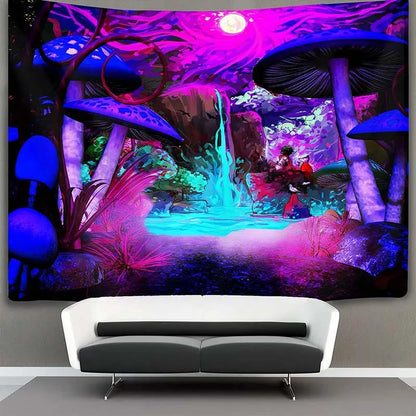 Eye layer blacklight poster