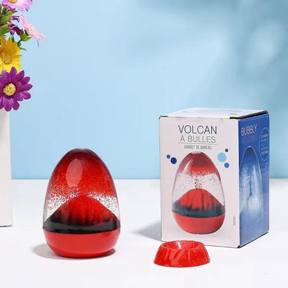 Volcano Drop – Acrylic Egg Hourglass