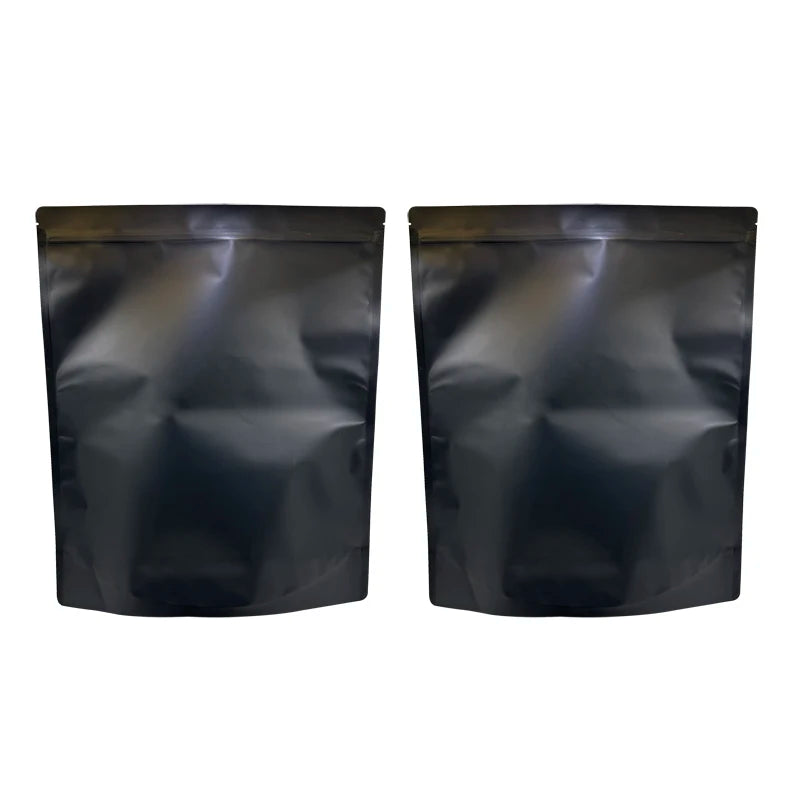 20–100 pieces Black Odorless Zipper Bags with Viewing Window