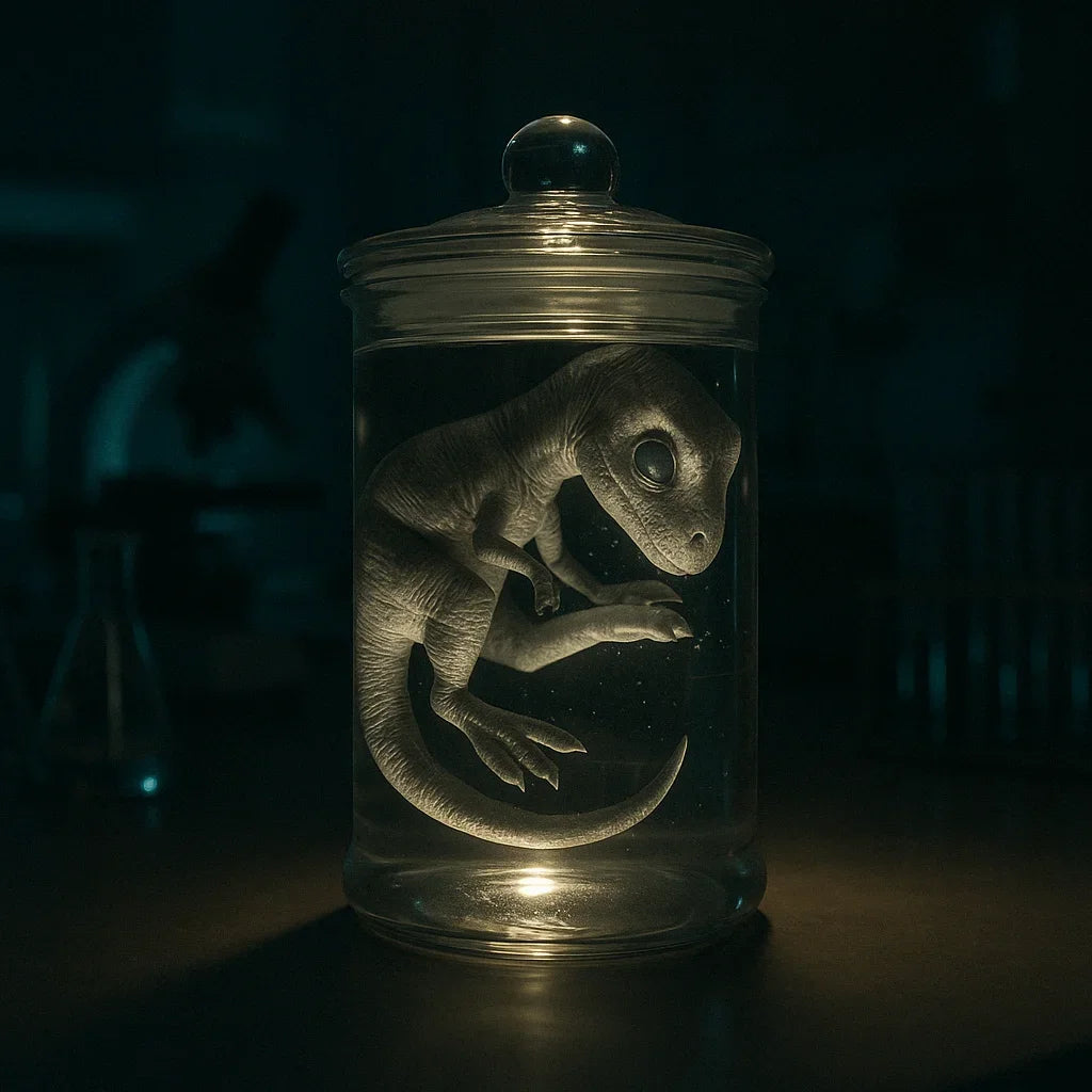 T-Rex Embryo-Glas