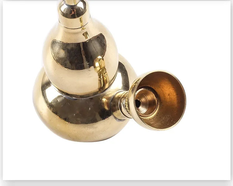 Golden Water Filter Pfeife – Retro Komplettset