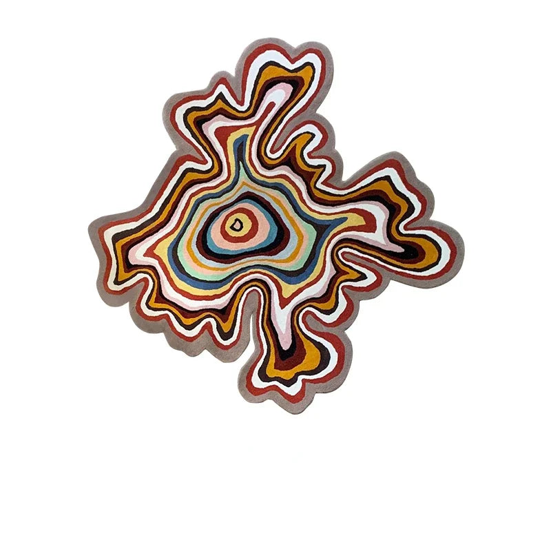 Regenbogen Teppich – Flauschiger Dopamin-Style