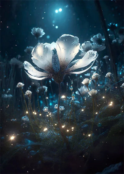 Lotus Gold Schwarzlichtposter - Produktbild 17 - NiZED