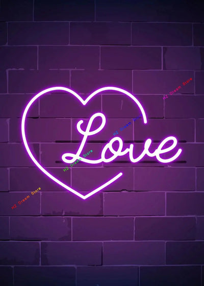 Neon Love Neon Poster - Produktbild 12 - NiZED