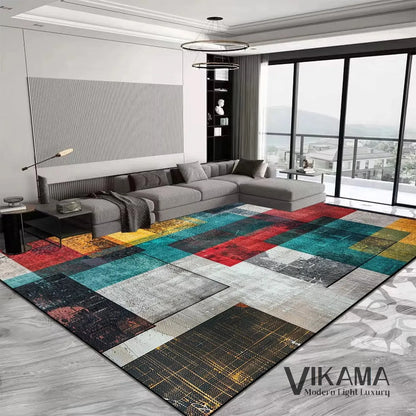 Abstrakter Luxus-Teppich – Wohnzimmer & Schlafzimmer