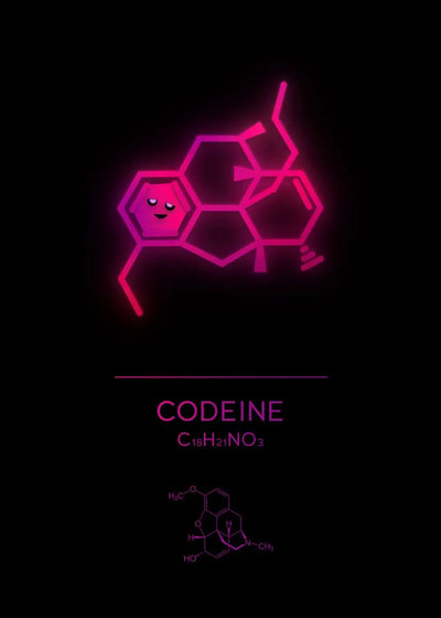 Neon Molecular Poster - Produktbild 13 - NiZED
