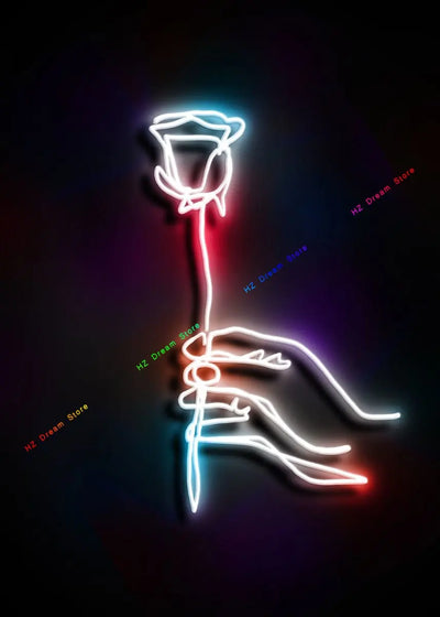 Neon Love Neon Poster - Produktbild 7 - NiZED