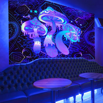 Boho Wall Schwarzlichtposter - Produktbild 6 - NiZED