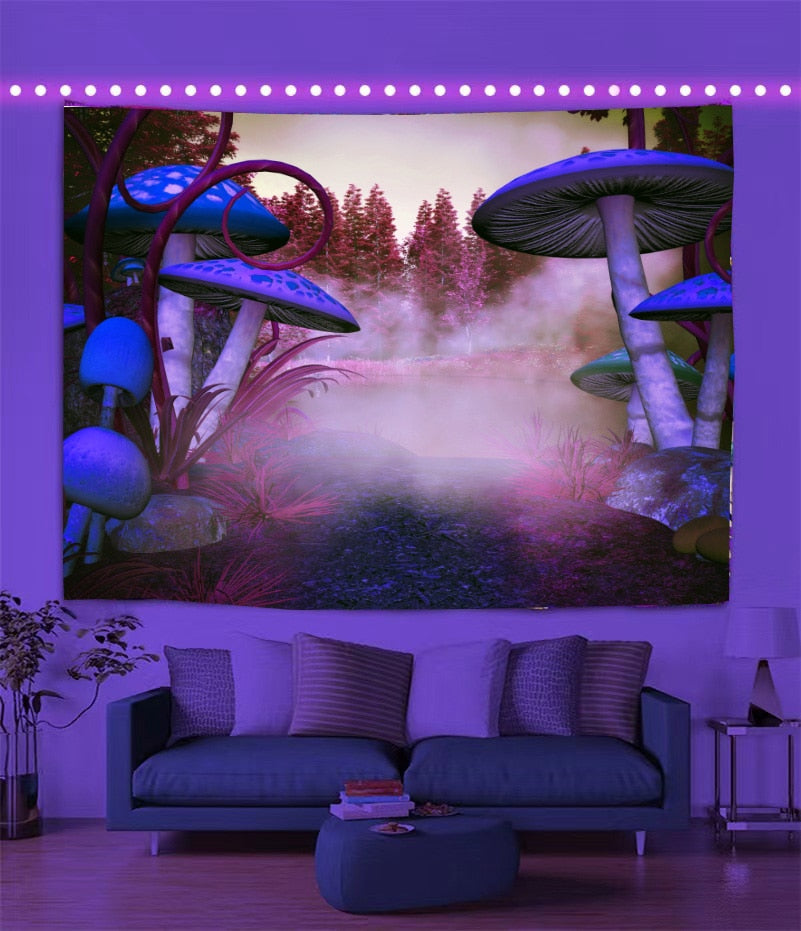 Kaviar Schwarzlichtposter