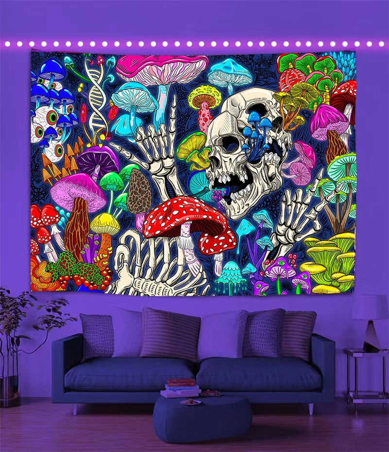 Kaviar Schwarzlichtposter