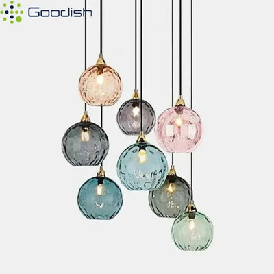 BUBBLE STONE – NORDIC LED-PENDELLEUCHTE AUS GLAS