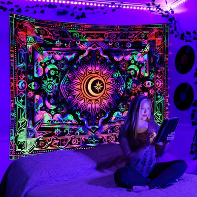 Trippy Kisses Schwarzlichtposter - Produktbild 29 - NiZED