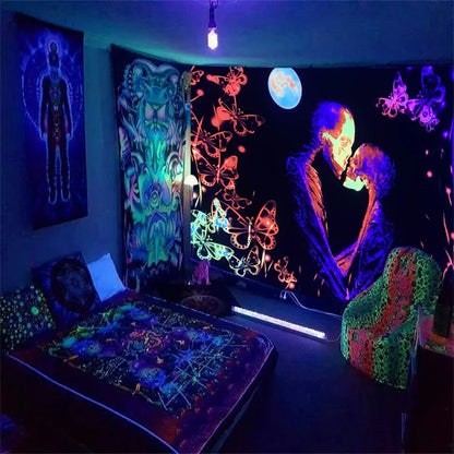 Eye layer blacklight poster