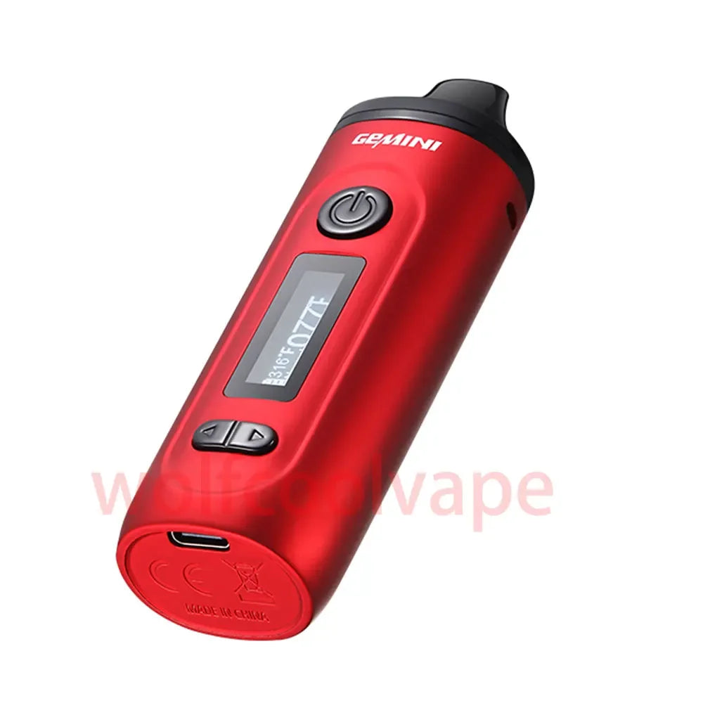 Gemini Dry Herb Vaporizer – Starter Kit
