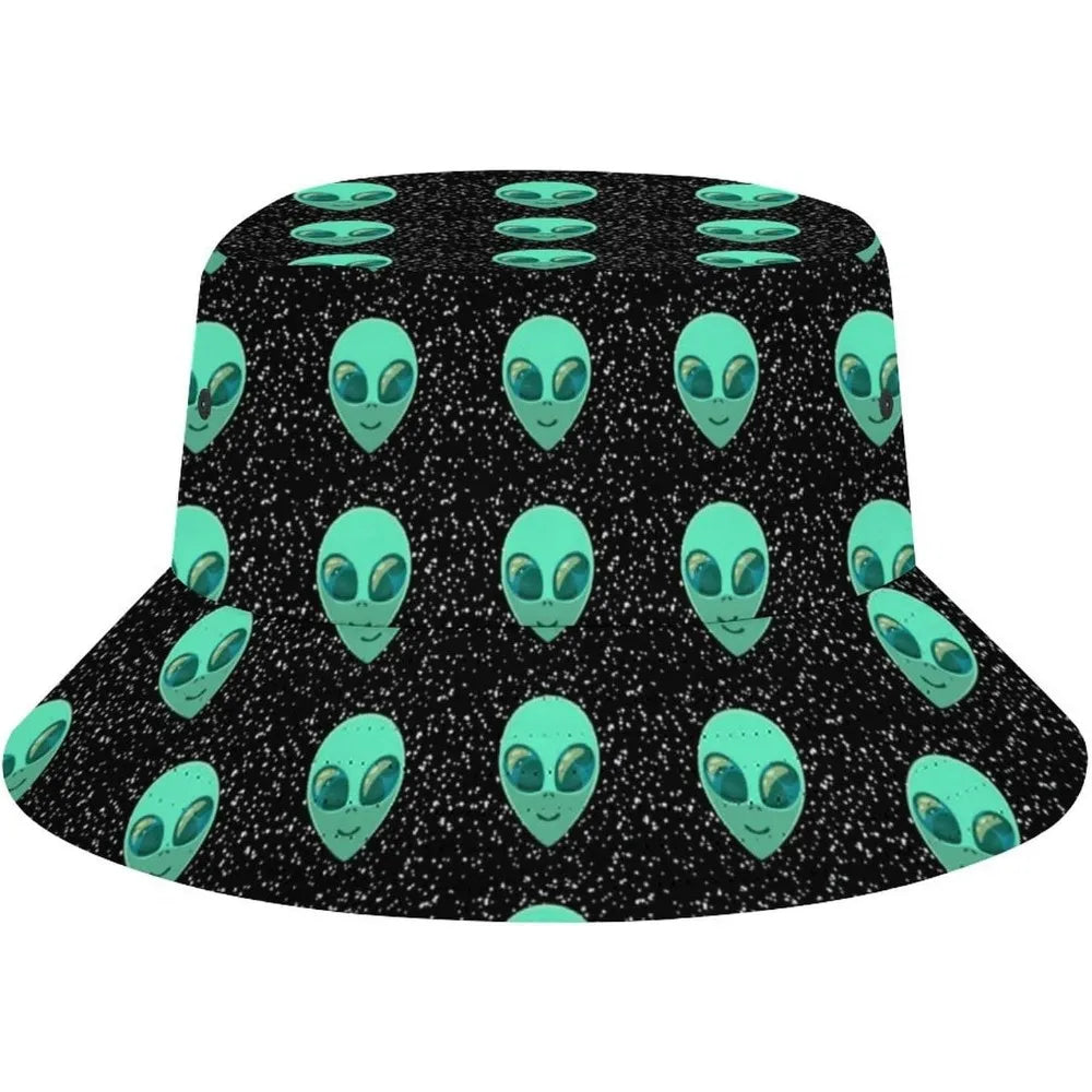 Space UFO Alien Bucket Hat – Unisex