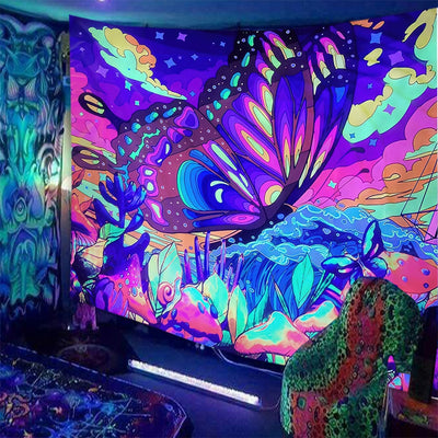 Trippy Kisses Schwarzlichtposter - Produktbild 7 - NiZED