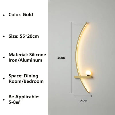 LINE GLOW – MINIMALISTISCHE LED-WANDLEUCHTE