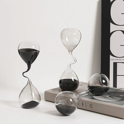 Hourglass Cosmic von NiZED als Dekoobjekt, Home Accessoire und Geschenkidee