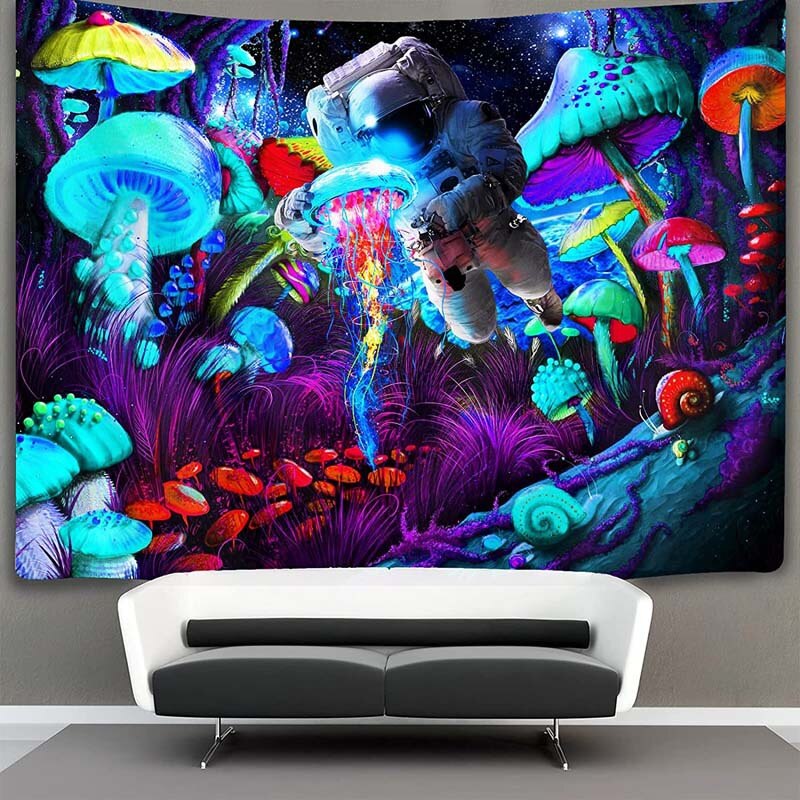 Astron AI Schwarzlichtposter