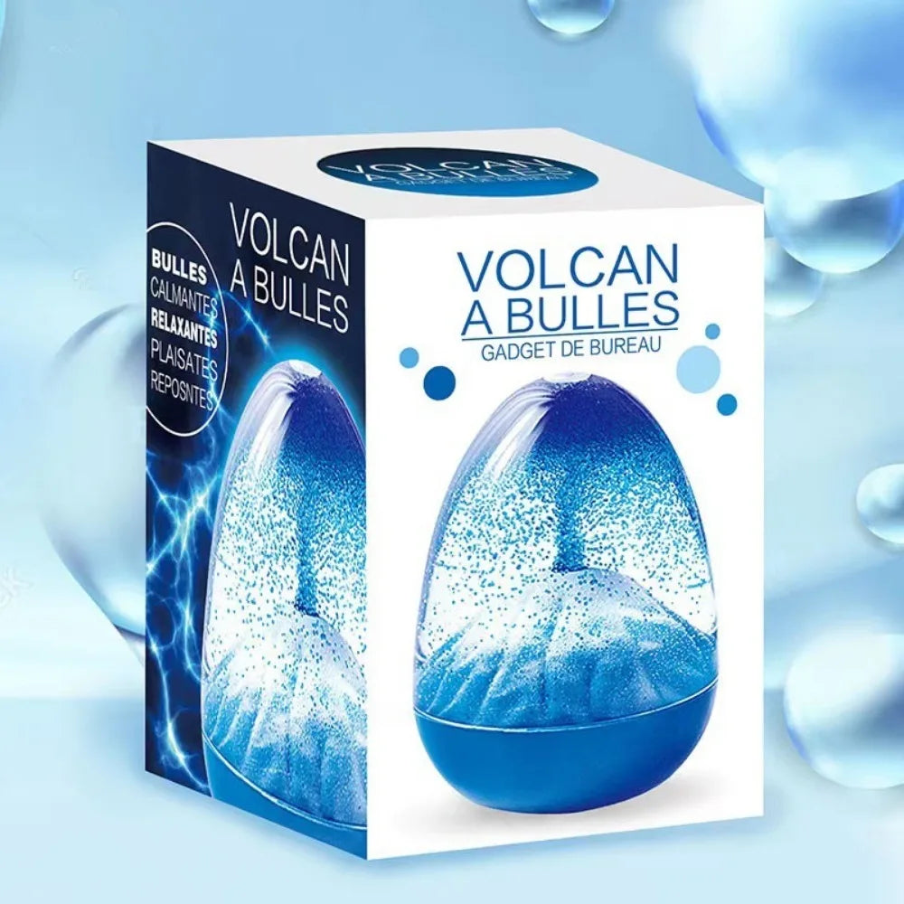 Volcano Drop – Acrylic Egg Hourglass