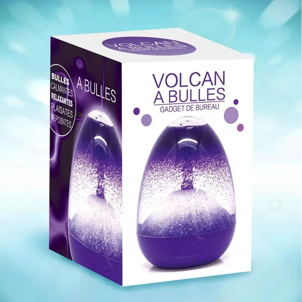 Volcano Drop – Acrylic Egg Hourglass