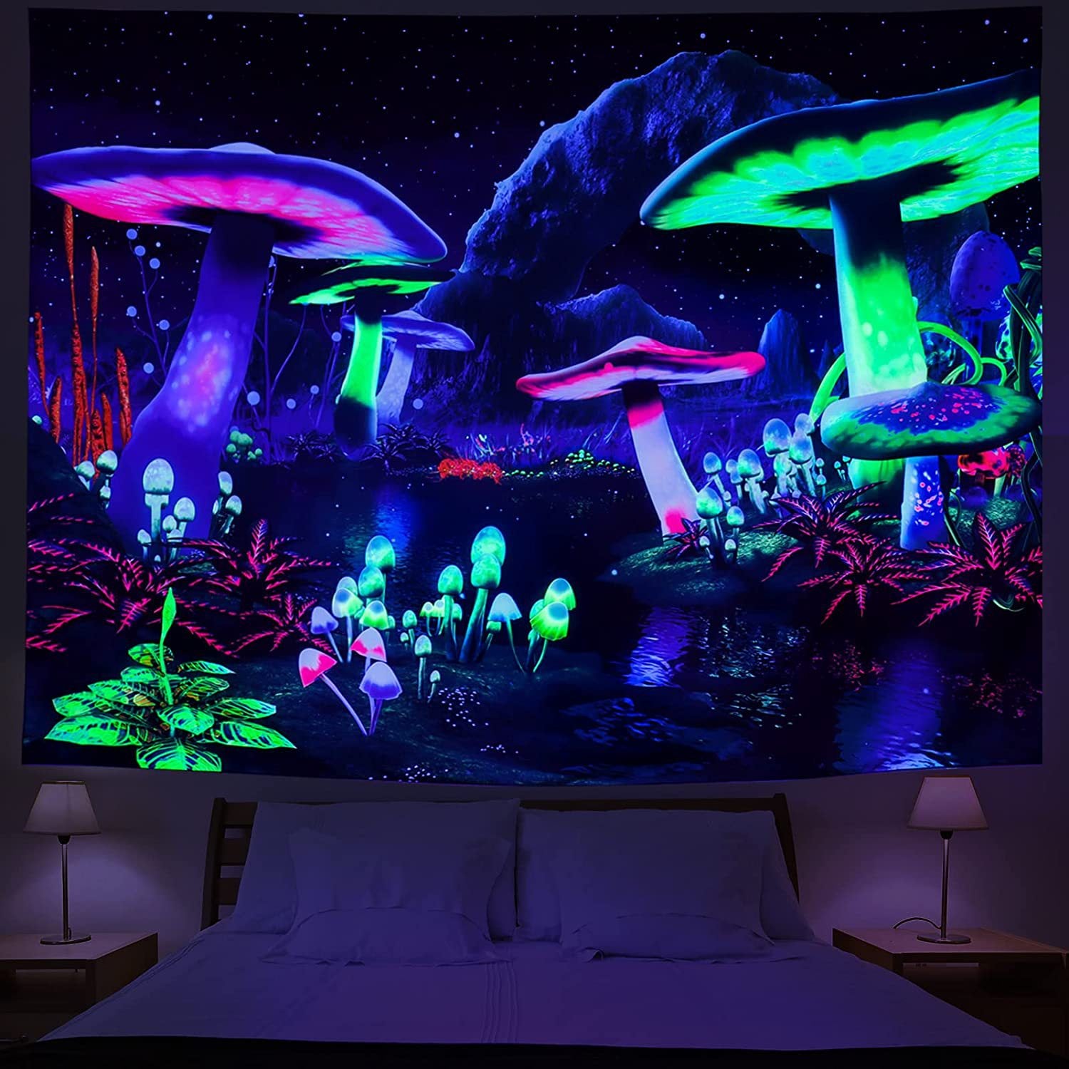 Van Style Star Schwarzlichtposter