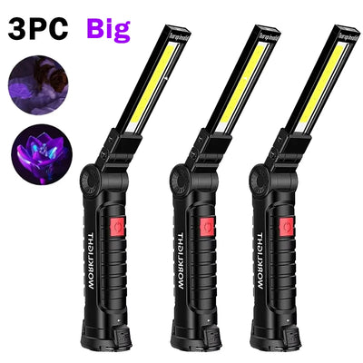 UV FOLD 395 NM – WIEDERAUFLADBARE SCHWARZLICHTLAMPE