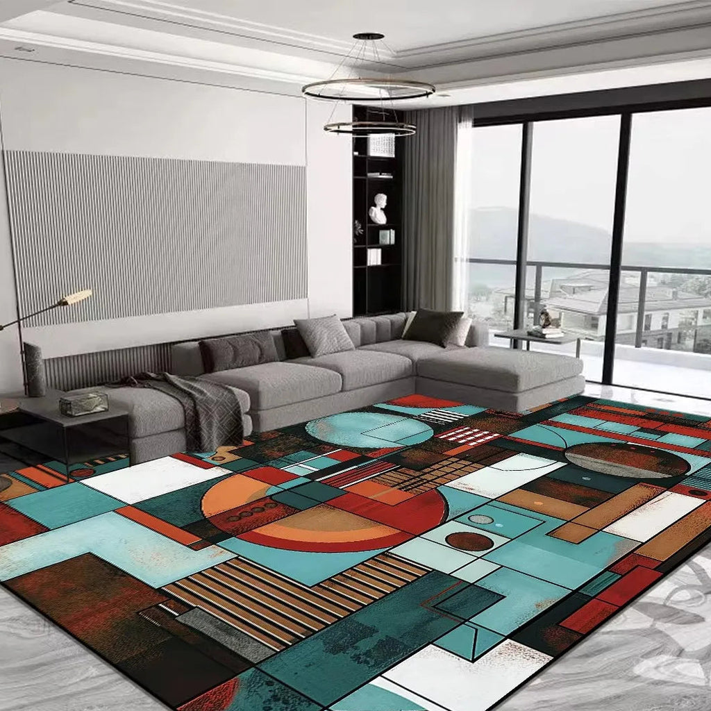 Abstrakter Luxus-Teppich – Wohnzimmer & Schlafzimmer