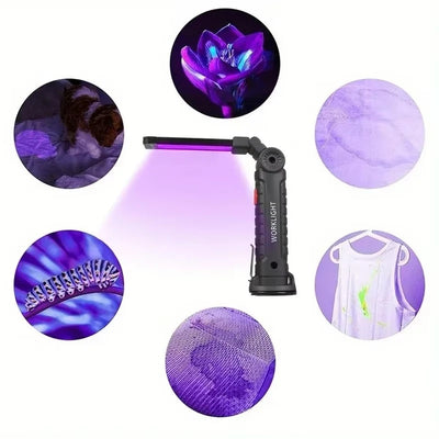 UV FOLD 395 NM – WIEDERAUFLADBARE SCHWARZLICHTLAMPE
