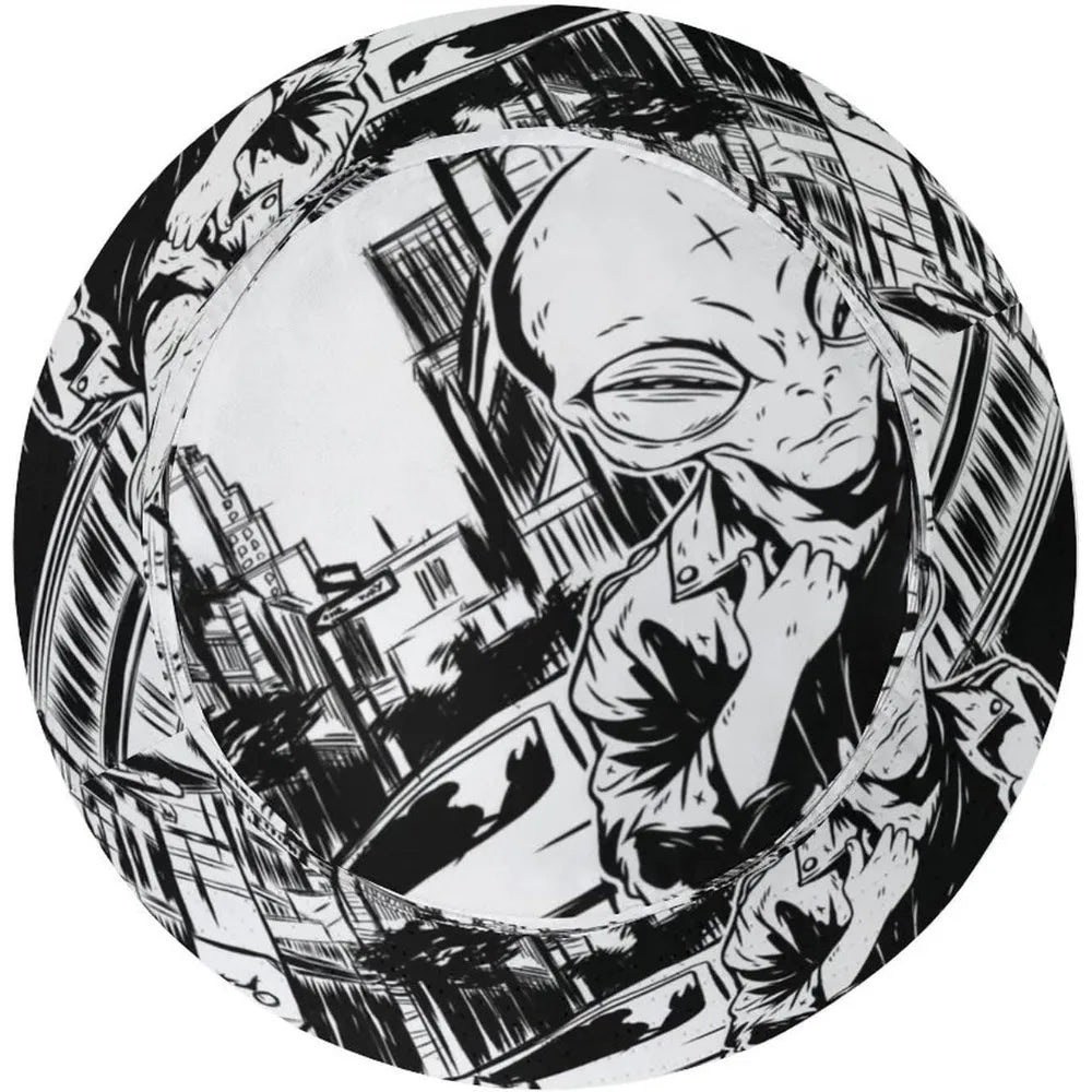 Space UFO Alien Bucket Hat – Unisex