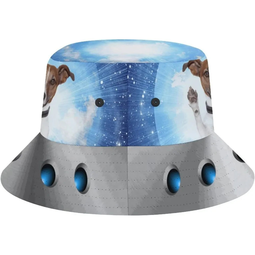 Space UFO Alien Bucket Hat – Unisex