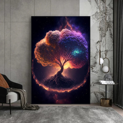 Lotus Gold Schwarzlichtposter - Produktbild 4 - NiZED